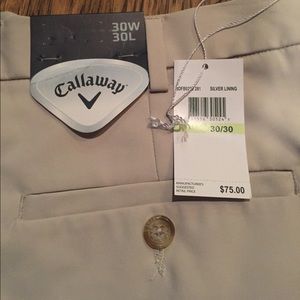Callaway khaki golf pants